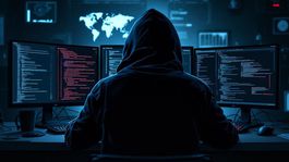 Hacker - obrázok vytvorený AI