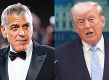 clooney, trump