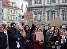 ČR Praha protest kultúra financie Klempíř
