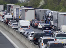 SR doprava kolóny D1 uzávera BAX