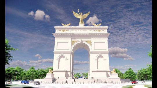 Trumpova administratíva ukázala návrh Víťazného oblúka, má byť vo Washingtone