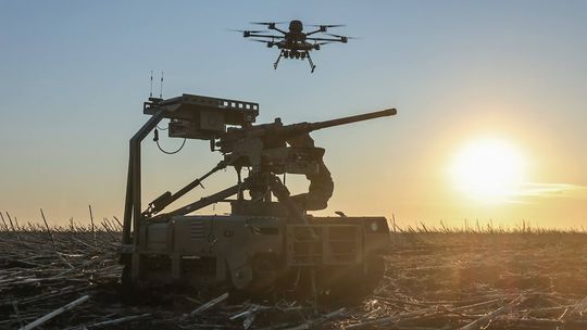 Ukrajinci nasadili smrtiace pozemné roboty, Rusi kapitulovali