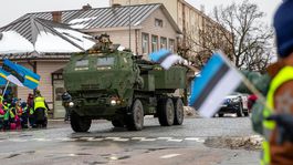 Estónsky M142 HIMARS v januári 2025