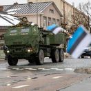 Estónsky M142 HIMARS v januári 2025