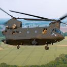 Americký vrtuľník CH-47F Chinook