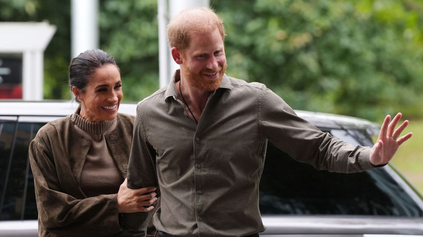 Princ Harry a Meghan Markle 