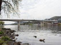 ČR Praha Dvorecký most Vltava architektúra zaujímavosti