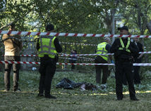 kyjev polícia ukrajina mŕtvola