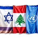 Vlajky Izraela, Libanonu a UNIFIL