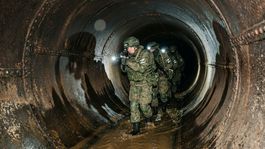 Ruskí vojaci v potrubí - obrázok vytvorený AI
