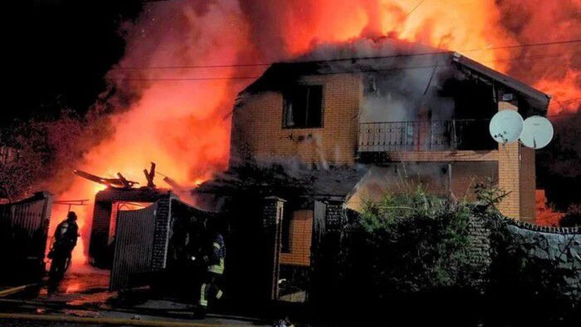 Ukrajinské hlavné mesto po ruskom útoku 20....