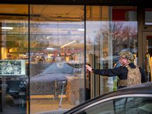 Ukrajinský policajt, Kyjev, streľba, Ukrajina