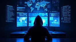 Kyberšpionáž - obrázok vytvorený AI