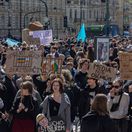 praha študenti protest štrajk médiá