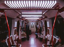 metro, doprava, cestovanie, vlak