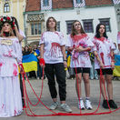 ZHROMA?DENIE: Demon?tr?cia za Mariupo?
