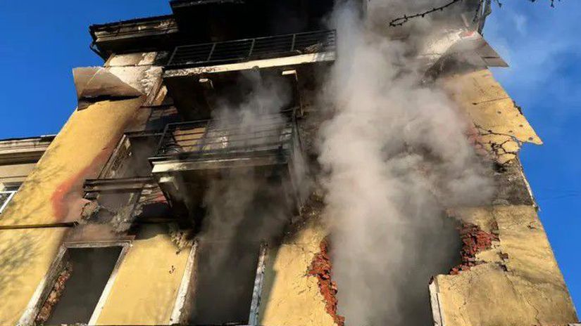 Šostkinská hromada po ruskom útoku 29. apríla 2026