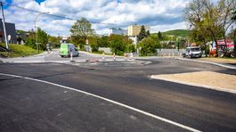 Výstavba kruhovej križovatky v Košiciach na...