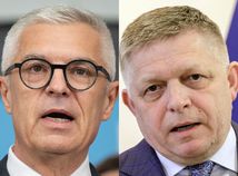 Ivan Korčok a Robert Fico