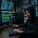 Čínsky hacker - obrázok vytvorený AI
