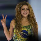 Speváčka Shakira na koncerte v Riu.