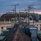 Špionážne antény vo Viedni - obrázok vytvorený AI