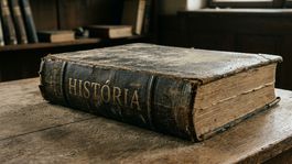 Zaprášená história - obrázok vytvorený AI