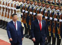 Si Ťin-pching / Donald Trump /