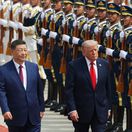 Si Ťin-pching / Donald Trump /