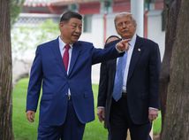 Si Ťin-pching / Donald Trump /