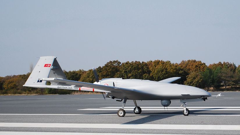Turecký dron Bayraktar TB2