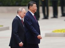 Čína Rusko rokovania Putin Si