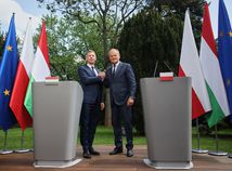 Donald Tusk / Péter Magyar /