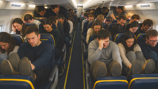 ryanair lietadlo cestovanie doprava strednaW