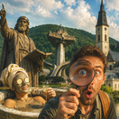 Slovensko, koláž, cestovanie