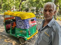 India Trump Auto Rickshaw