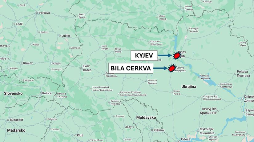 Kyjev, Bila Cerkva, Ukrajina