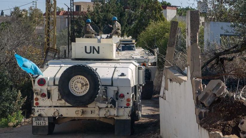 Hliadka UNIFIL v južnom Libanone