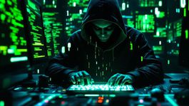 Hackerský útok - obrázok vytvorený AI