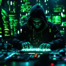 Hackerský útok - obrázok vytvorený AI