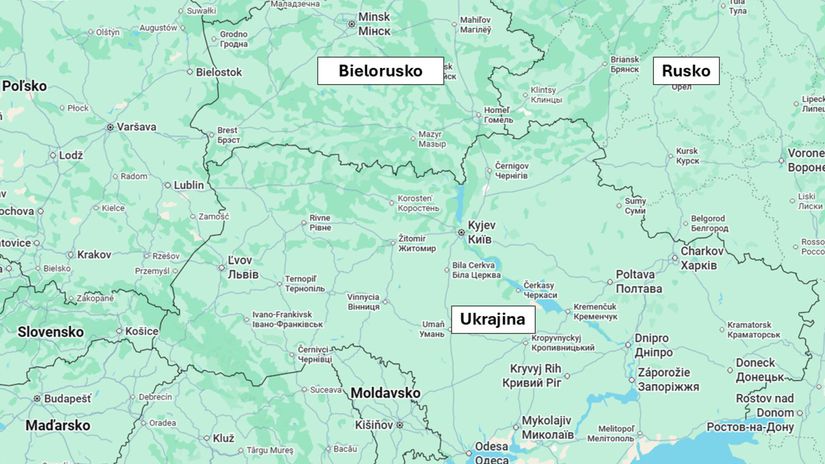 Ukrajina, Bielorusko, Rusko