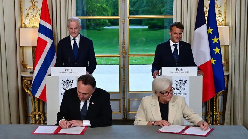 Podpis dohody medzi Nórskom a Francúzskom