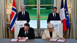Podpis dohody medzi Nórskom a Francúzskom