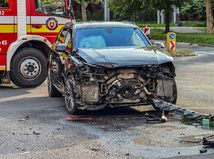 nehoda košice auto