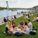 Bratislava, Dunaj, nábrežie,