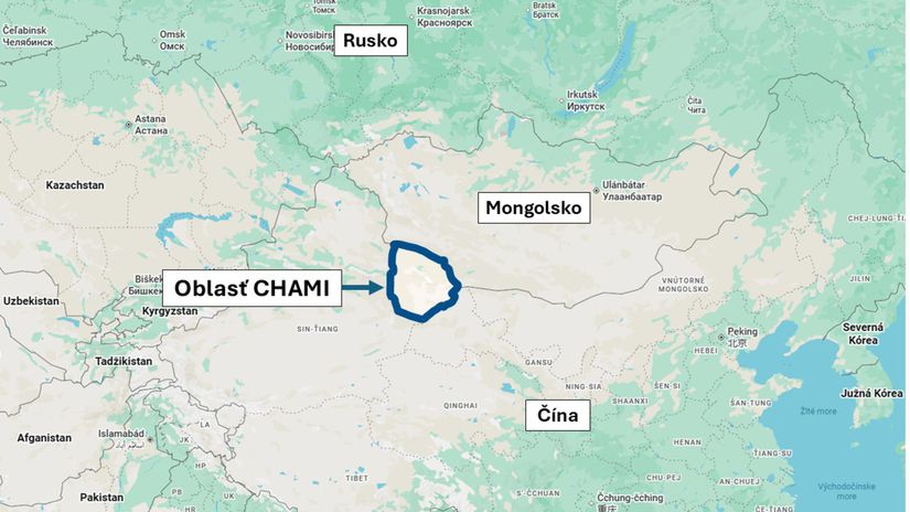 Oblasť Chami, Čína
