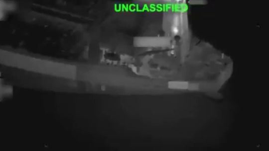 VIDEO: Tvrdý zásah strelou Hellfire: Američania ukázali, čo sa stane s loďou, ktorá poruší blokádu