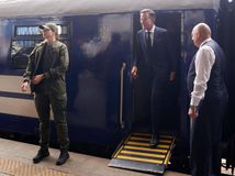 Mark Rutte v Kyjeve