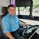 Milan Sýkora, vodič, autobus, Krupina