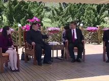 Kim a Si, stretnutie, Reuters, NEPOUZIVAT